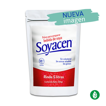 leche de soya en polvo Soyacen en bolsa resellable