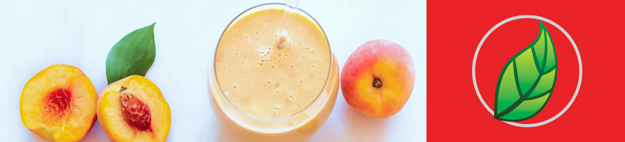 SMOOTHIE CREMOSO DE DURAZNO CON JENGIBRE