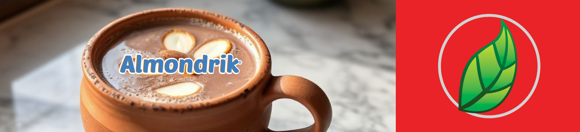 CHOCOLATE CALIENTE CON UN TOQUE DE NARANJA Y ALMONDRIK