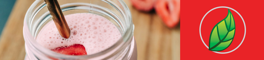 SMOOTHIE DE FRESA CON MIEL