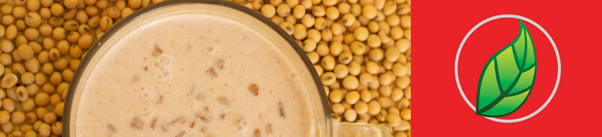 LICUADO DE SOYACEN CON NUECES.