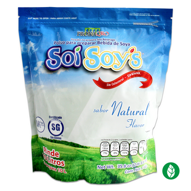 Leche de soya en polvo Soisoys