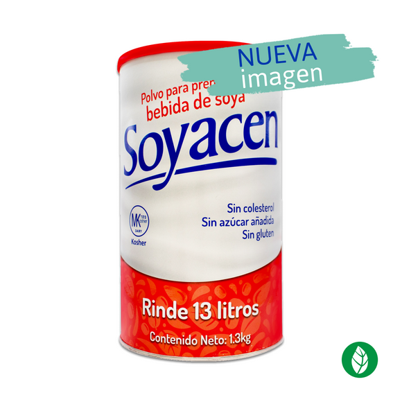 leche de soya en polvo Soyacen bote de 1.3kg