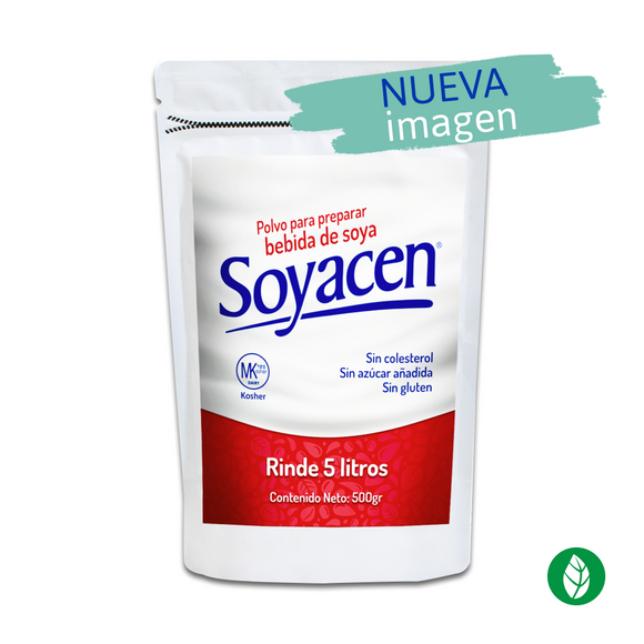 leche de soya en polvo Soyacen en bolsa resellable