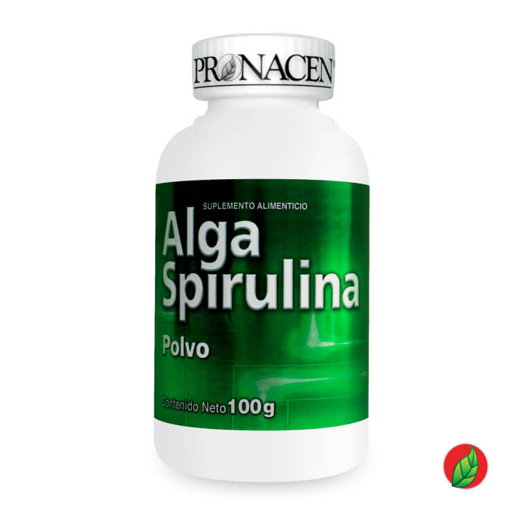 alga spirulina en polvo