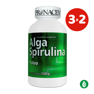 3x2 alga spirulina en polvo