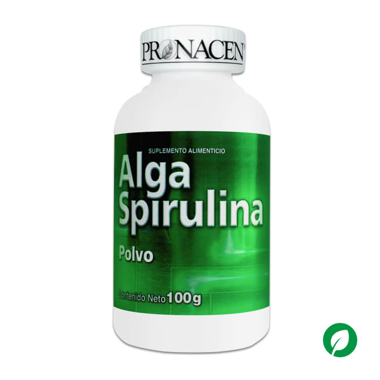 alga spirulina en polvo