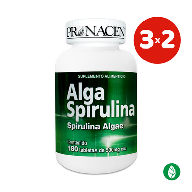 3x2 Alga Spirulina en tabletas