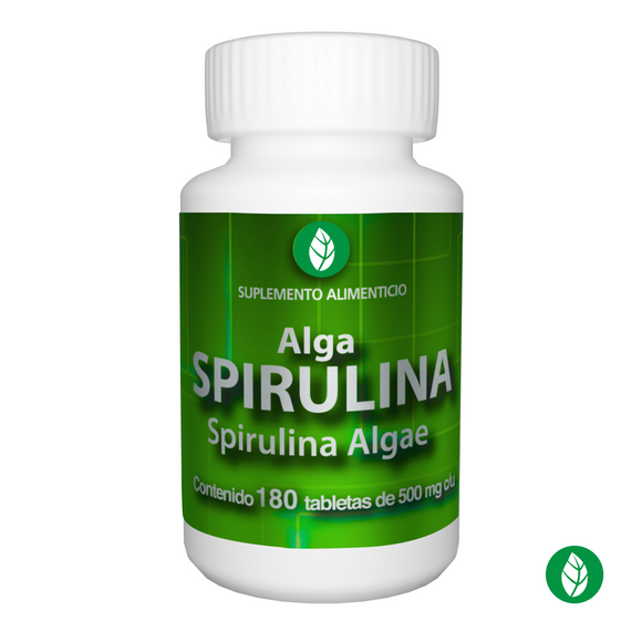 Alga Spirulina en tabletas