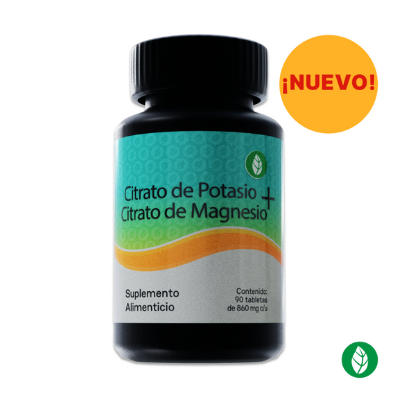 Potasio y Magnesio en tableta. Ordena en linea en tienda naturista PRONACEN.