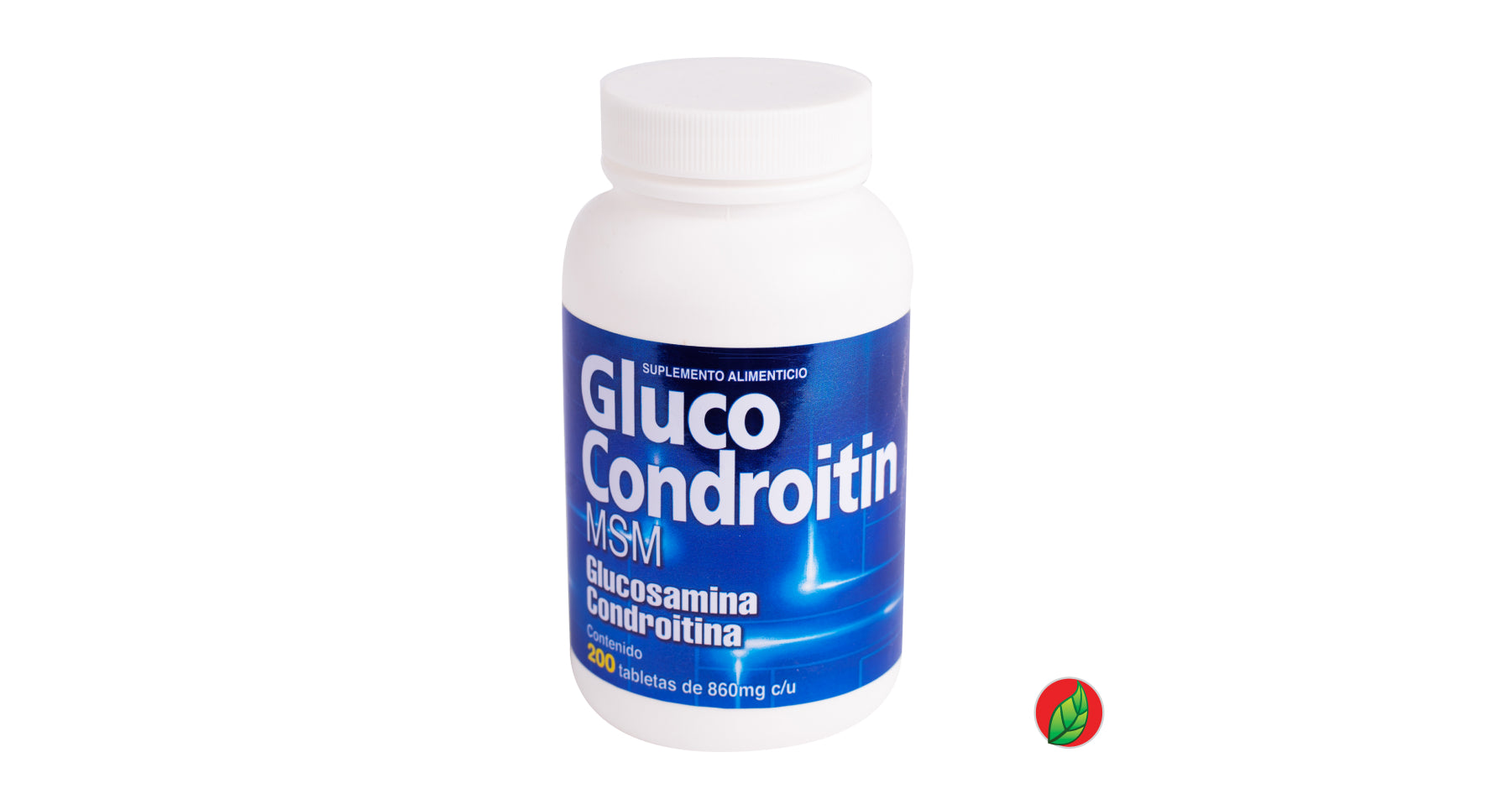 Gluco Condroitin PRONACEN frasco con 200 tabletas.