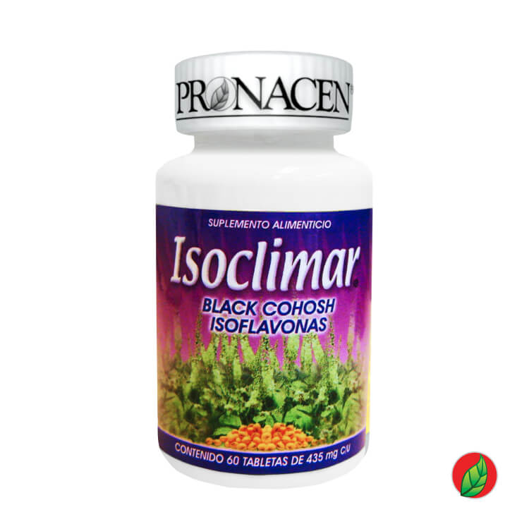 Isoclimar con Black Cohosh e Isoflavonas de Soya