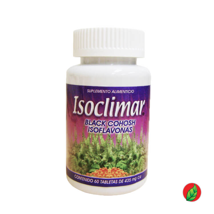 Isoclimar con Black Cohosh e Isoflavonas de Soya