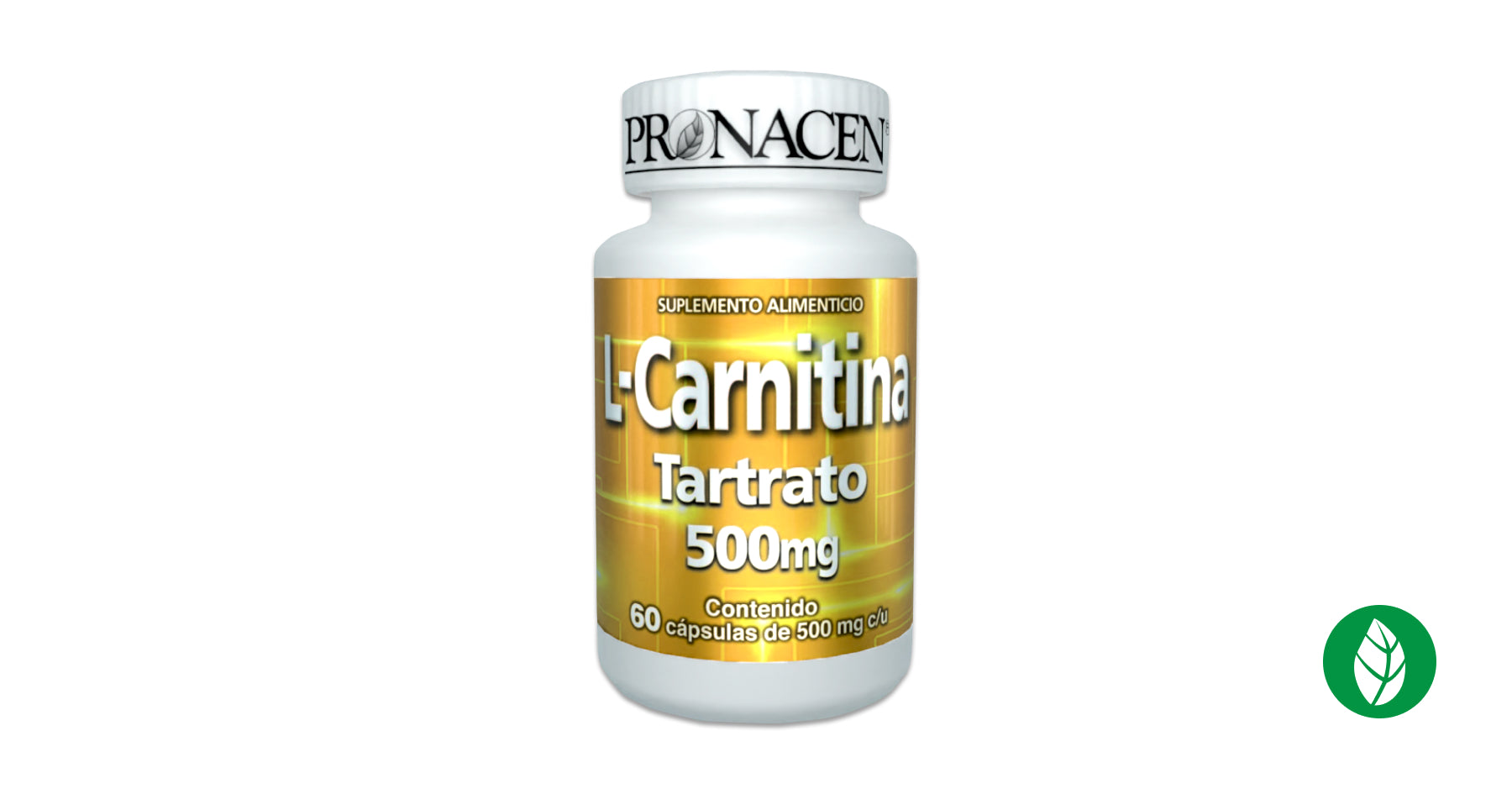 L-Carnitina tartrato cpsulas: suplemento alimenticio PRONACEN L-Carnitina tartrato cpsulas: suplemento alimenticio PRONACEN