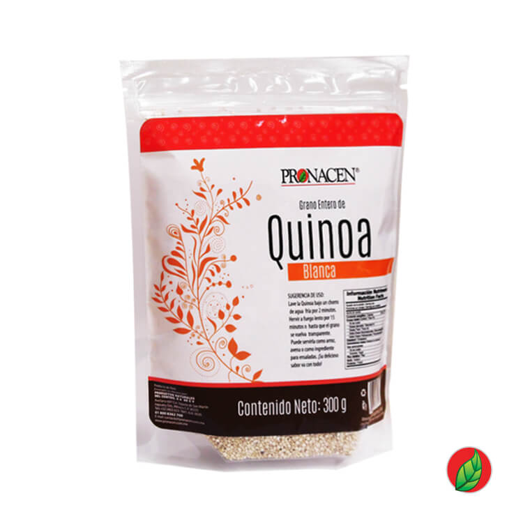 Grano entero de Quinoa blanca PRONACEN