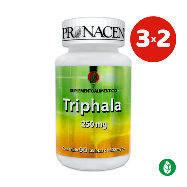 3x2 Tabletas de triphala