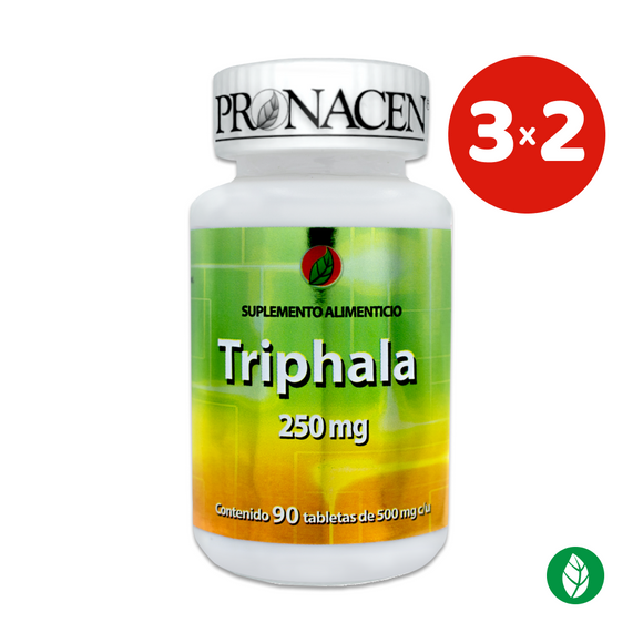 3x2 Tabletas de triphala