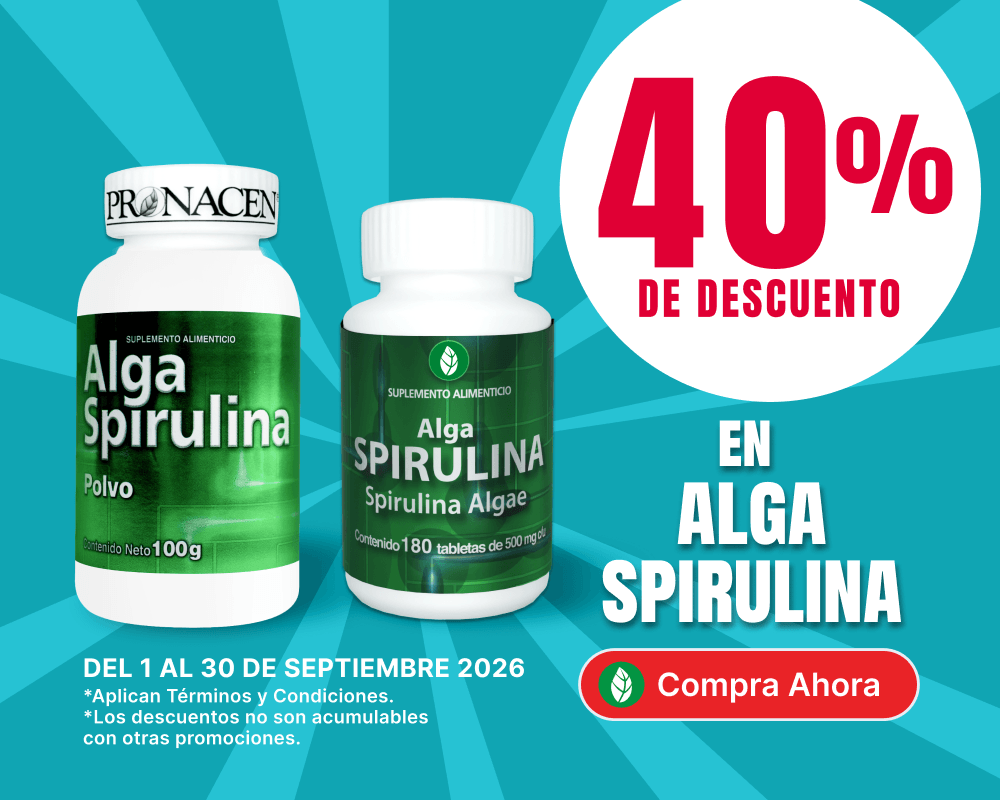 Pronacen alga spirulina movil