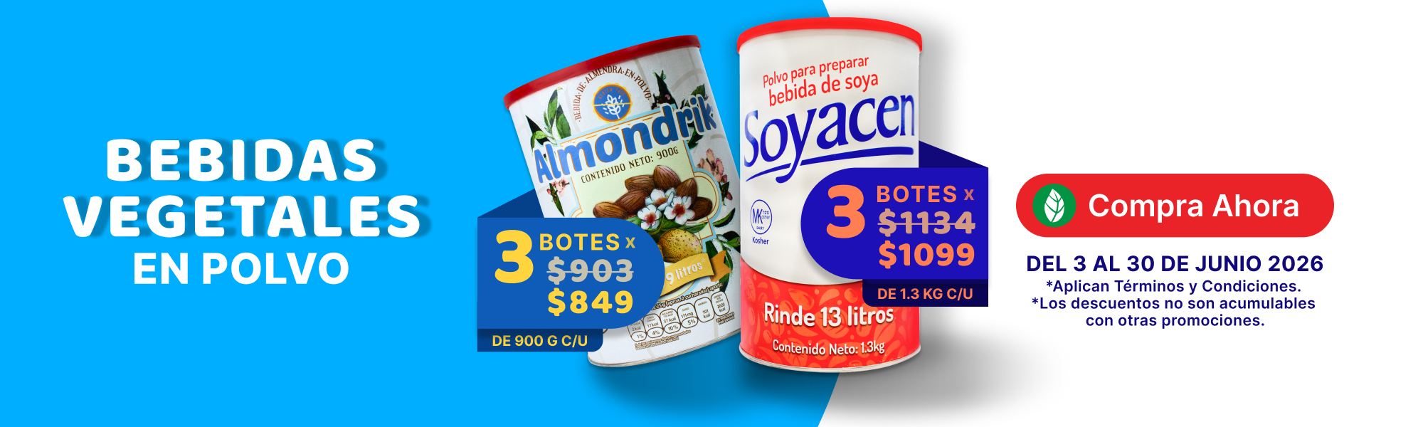 Pronacen banner bebidas vegetales escritorio