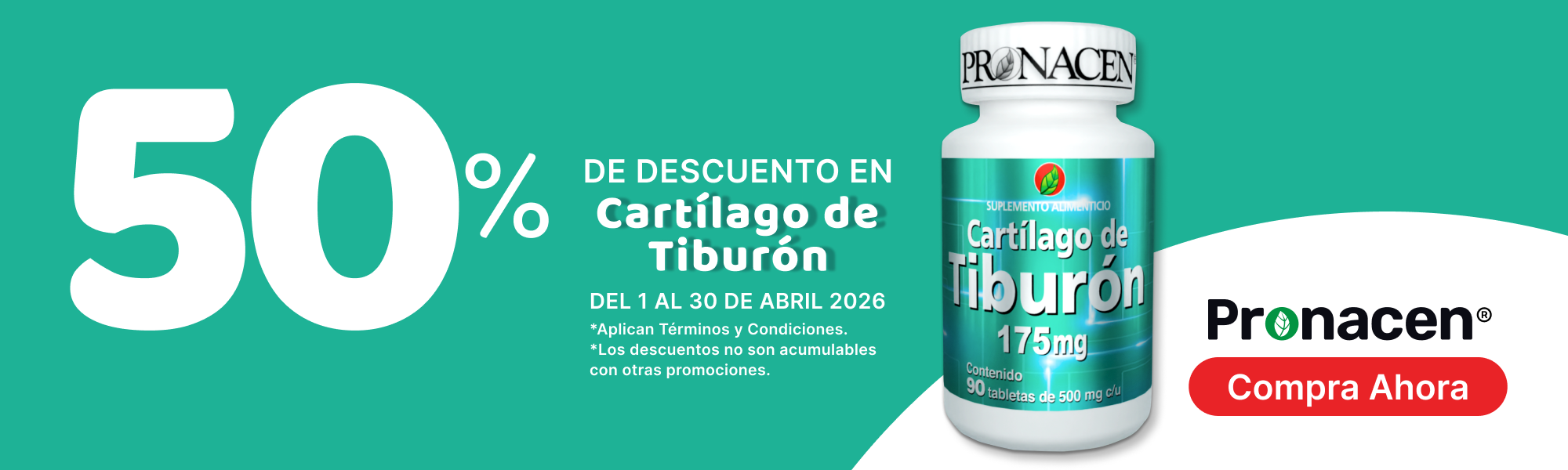 Pronacen banner minerales cartilago tiburon escritorio minerales