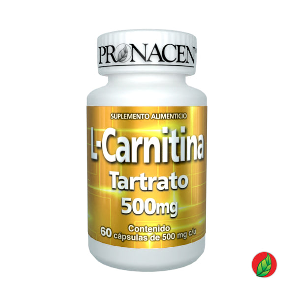 PRONACEN | L-Carnitina tartrato (60 cápsulas.) - 1