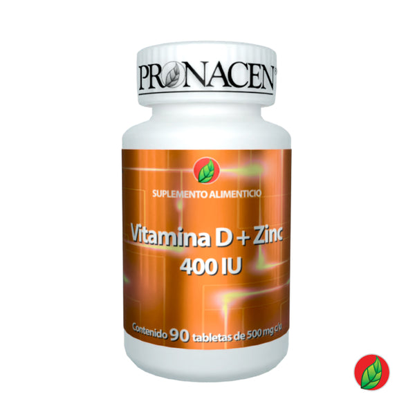 PRONACEN | Vitamina D + Zinc (90 tabletas) - 1