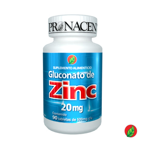 PRONACEN | Zinc (Gluconato, frasco con 90 tabletas)